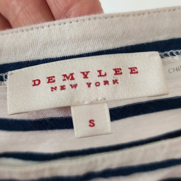 Demylee New Jenna Stripe Top S - Picture 4 of 5